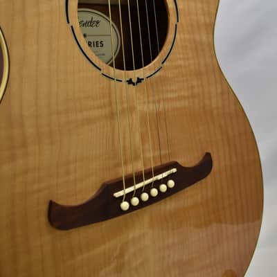 Fender FA-235E Concert Acoustic Electric Natural Flame Maple Top Fishman Electronics image 2
