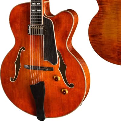 Eastman AR580CE Archtop Electric With Case- Honeyburst image 2