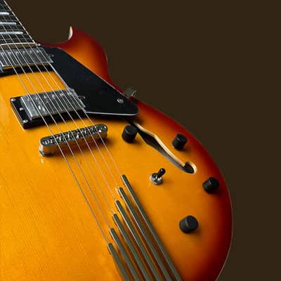 Aslin Dane Jazz Jr - Vintage Sunburst image 9