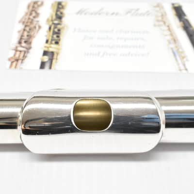 Used Jupiter Capital Edition Student Flute Silver Plated Offset G & C Foot w/ D# Roller Just Serviced image 3
