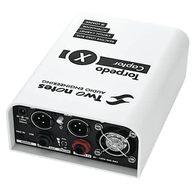 HOT! IN STOCK Two Notes Captor X 8 ohm Reactive Load Direct DI Box Speaker Cab Sim Attenuator Pedal image 5