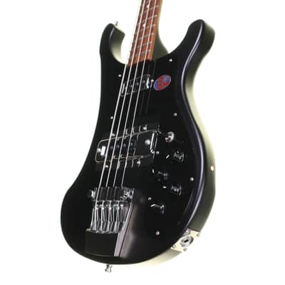 Rickenbacker 4003S MBL Bass Guitar, Matt Black with Hard Case image 6