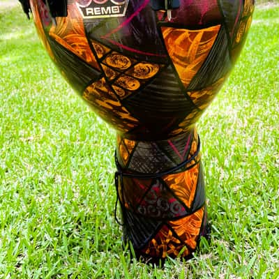 Remo  Mondo 2005 Djembe Drum 16" Key-tuned with Remo Padded bag image 5