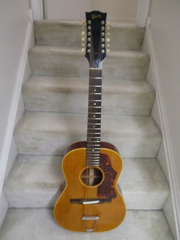 Gibson B25 12 String N 1966 - Natural Top & Mahogany B&S image 1