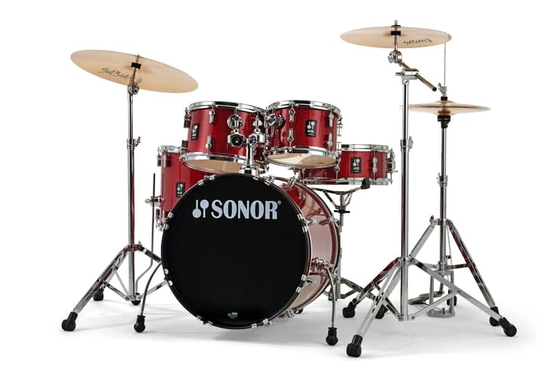 Sonor AQX Studio Red Moon Sparkle 5pc Complete 20x16, 10x7, 12x8, 14x13, 14x5.5 | Drums & Hardware | NEW Authorized Dealer image 1