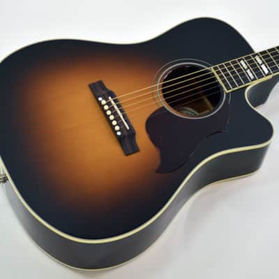Gibson Hummingbird Pro Cutaway Acoustic/Electric Vintage Sunburst image 1