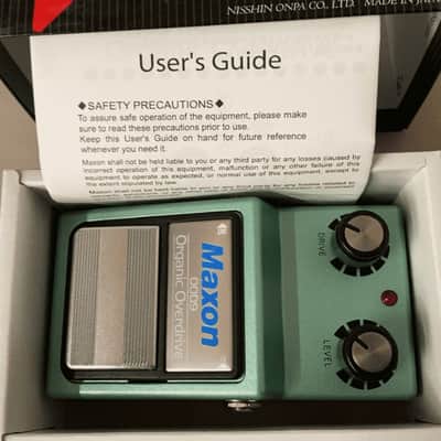 Maxon OOD-9 Organic Overdrive Effects Pedal