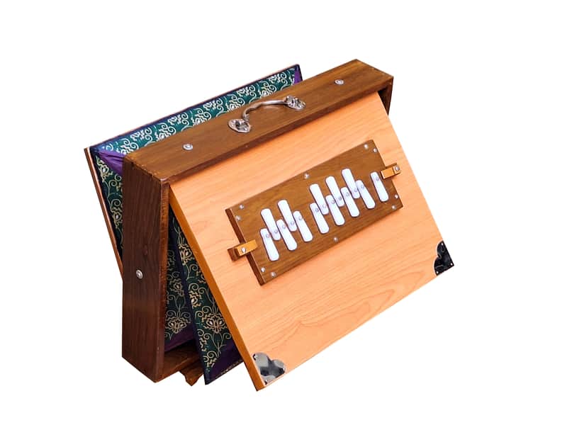 SHRUTI BOX~BIG SIZE (16" X 12" X 3")~13 NOTES~440Hz~MANTRA~CHANT~YOGA~WITH BAG image 1