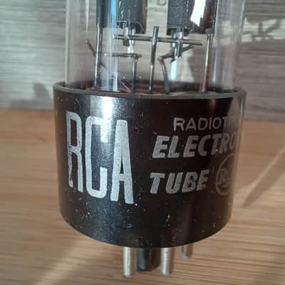 Very rare early NOS  RCA 5Y3 GT 5Y3GT BLACK PLATE  RECTANGULAR GETTER ! perfectly balanced and super STRONG. image 12