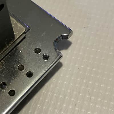 2000's Jackson Dinky Guitars JT-580LP Lefty Left Handed Chrome Licensed Floyd Rose Tremolo Guitar Bridge & Arm image 14