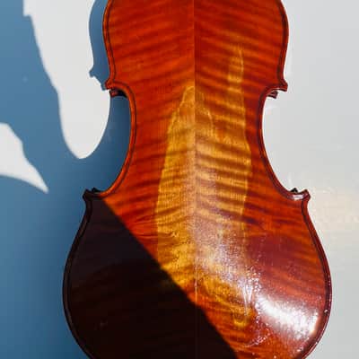 Giustino Dal Canto 16.5in Viola 1973 Signed imagen 8