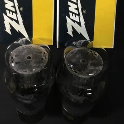 MATCHED PAIR Zenith (Sylvania) 5Y4G Rectifier Radio Amp VACUUM TUBES E.8094 image 3