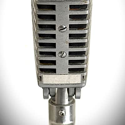 Vintage 1960's Calrad DM-16 Dynamic Microphone, sounds excellent, w/stand-cable image 6