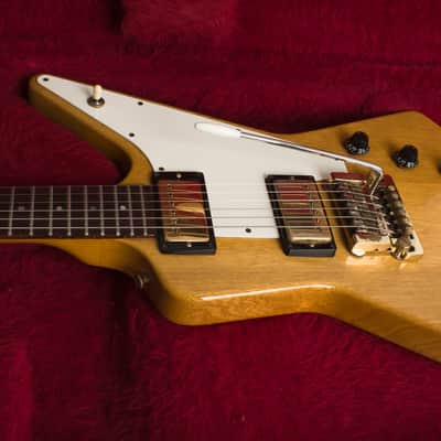 Gibson Explorer Custom Shop Korina Edition Solid Body Electric Guitar (1983), ser. #80483500, original black hard shell case. image 13