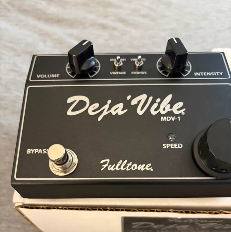 Fulltone Mini Deja Vibe MDV-1 2014 - Black image 1