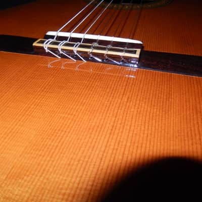 RARITY - MADE BY EICHI KODAIRA  - ECOLE E500 1977 - RAMIREZ STYLE CLASSICAL CONCERT GUITAR - CEDAR/BRAZILIAN ROSEWOOD image 6