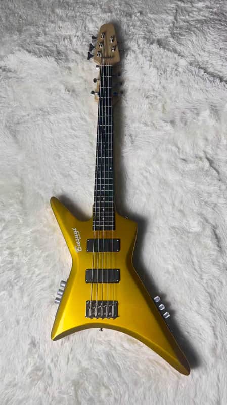 7 String Guitar/ 5 String Bass Busuyi Double- Sided Guitar image 1