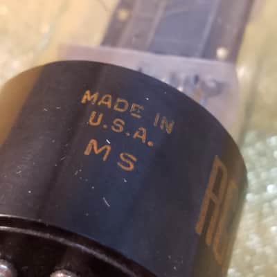 RCA Matched Pair (2) 6SN7GTB tNOS AT1000 TESTED Vacuum Tubes T11 rare tight plate spacing dual triode 1962 image 16