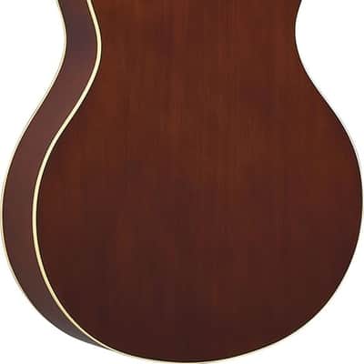 Yamaha APX600 Thin Body Acoustic-Electric Guitar - Old Violin Sunburst image 2