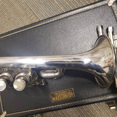 Getzen Eterna 940S Silver 4-Valve Piccolo Trumpet W/ Blackburn Leadpipe & Other Customizations! image 8