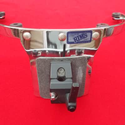 1990s DW Collector's Black And Brass Badge Era Rims Mounts And Tom Brackets image 2