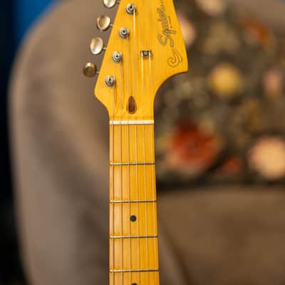 Squier 40th Anniversary Vintage Edition Jazzmaster 2022 - Present Satin Sea Foam Green image 14