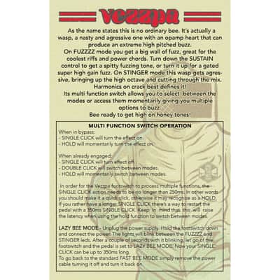 Beetronics Vezzpa Octave Stinger image 6