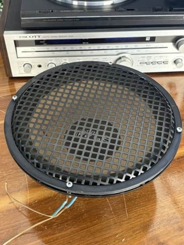 ⭐️Old School USA MADE Pyle Driver 8" Subwoofer⭐️W/ Protective Cage⭐️ Bild 1