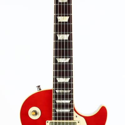 2005 Gibson Custom Shop 1957 Les Paul Standard '57 R7 Sweet Cherry Red w Factory Bigsby LUCY VIBES Eric Clapton George Harrison image 9