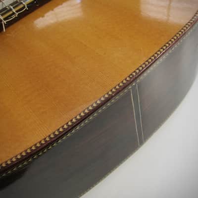 Palmer Classical Guitar Model Model PC-15 Traditional Guitar of Valencia Spain Herringbone Circa-1970s-Natural Rosewood image 14