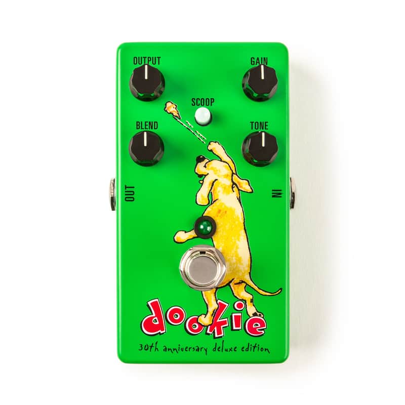 MXR DD30 Green Day Dookie Drive 30th Anniversary Deluxe Edition 2024 - Green image 1
