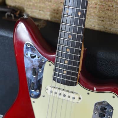1964 Fender Jaguar Candy Apple Red w/OHSC image 15