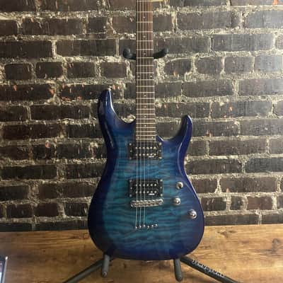 2019 Schecter Guitar Research C-6 Plus Electric Guitar Ocean Blue Burst (USED) image 2