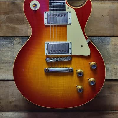 Gibson Custom Shop 1960 Les Paul Standard VOS - Washed Cherry Sunburst w/ Hard Case image 1