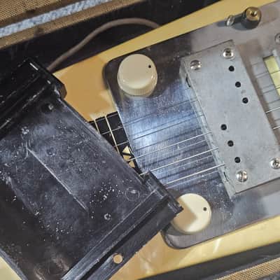 Vintage 1956 Valco Supro Comet 6 String Lap Steel Guitar VGC+ image 12