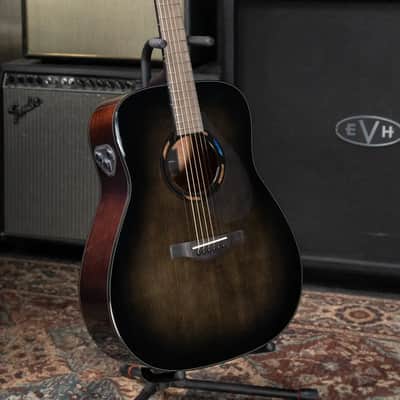 Yamaha TAG1E TransAcoustic Acoustic/Electric Guitar - Translucent Black with Gig Bag image 16
