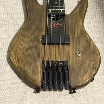 Status Graphite S2 custom 2010s 5 string headless bass image 7