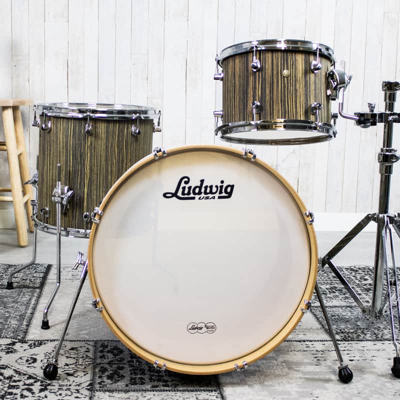 Ludwig LSS030X Signet GigaBeat 12 / 14 / 20" 3pc Shell Pack image 1