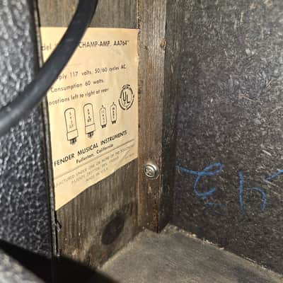 1968 Fender Vibro Champ Drip Edge with Upgrade Speaker and Cover image 7