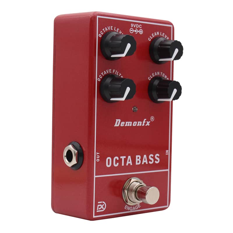Demonfx OCTA BASS ベースエフェクター オクターバー Demonfx Octa Bass Analog Bass Ocatve Pedal Just arrived! Fast US