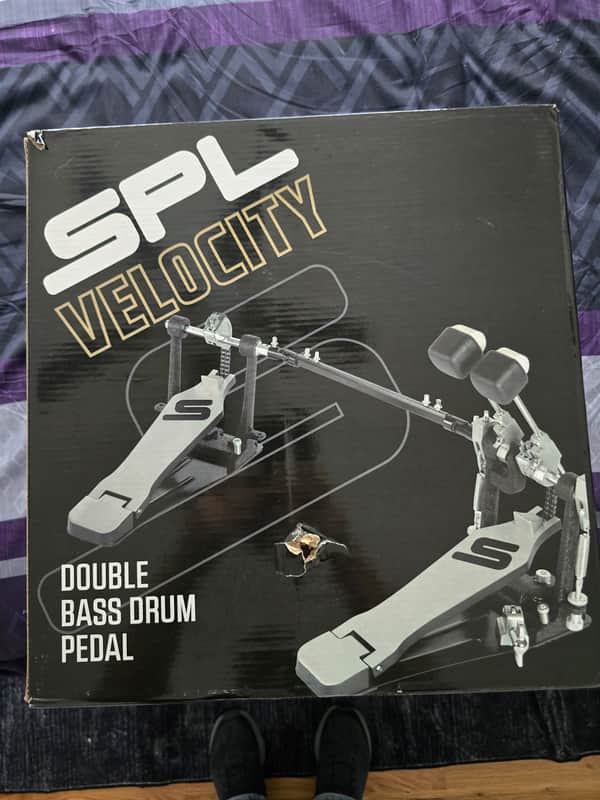 SPL Double Bass Pedal 2000's - Black image 1