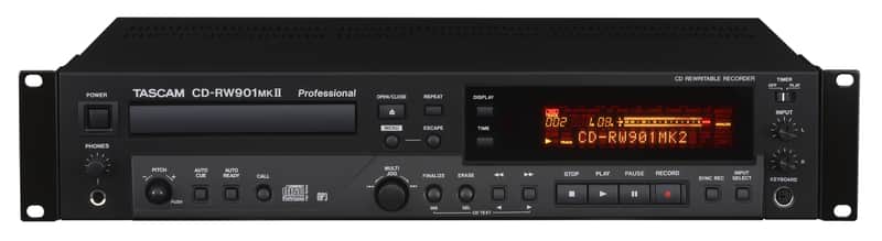 Tascam CD-RW901MKII CD Recorder image 2