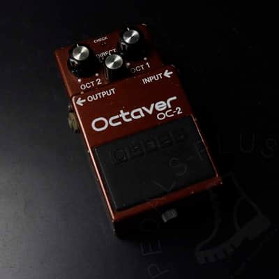 Boss OC-2 Octaver (Black Label) 1982 - 1984 - Brown image 1