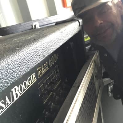 Mesa Boogie 400+ Bass Head Ex MANI THE STONE ROSES Black 1990 image 7