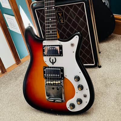 Epiphone Crestwood 1970's - Sunburst image 12