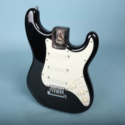 1983 Fender Stratocaster Elite Loaded Guitar Body - Black image 2