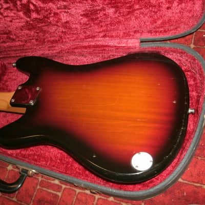 1966 Vox Shadow Sunburst Made in England with case image 7