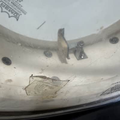 Ludwig Jazz Festival Ringo Snare Drum 1966 - Black Oyster Pearl an ultra rare 14" x 5" original & super clean ! image 8