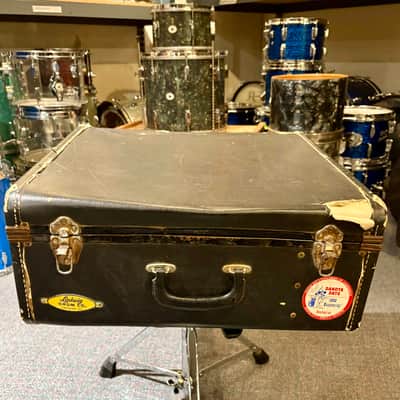 Ludwig Original Vintage Suite Case Snare Drum Case, Yellow/Gold Badge, Keystone Era 1960s! image 1