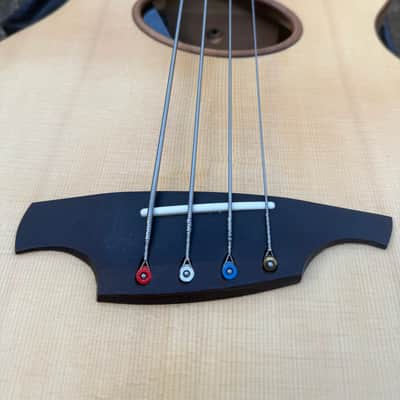 Svoboda Acoustic Electric Bass - Freted or Fretless 2021 - Clear Mat image 8